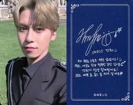 ONEUS/KEONHEE/背麵藏青·附帶印刷版簽名・留言/特典