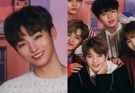 Wanna One / Yoon Ji Sung / Face Up / "LENS NINE × WANNA ONE" Purchase benefits puzzle photo card (Ver. 1)