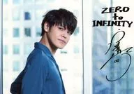 Mamoru Miyano / Print with signature / CD 「 ZERO to INFINITY 」 Animate Special Gift Bromide