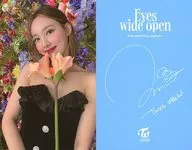 TWICE/Nayon/上半身・背麵印刷帶簽名/光盤附屬照片卡