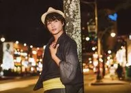 Shuto Washio / horizontal, 2L size / "Shuto Washio 2019 / 20 year wall hanging calendar & making DVD" pre-order enclosed special bonus 2L photo