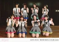 AKB48/集合(8人)/橫型・2020年12月28日18:30公演・2L尺寸/AKB48劇場公演紀念集合生寫真