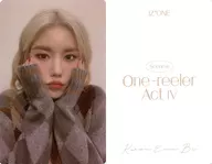 IZ*ONE / Kwon Eun-bi / Back Fun / CD "One reeler Act IV" (Scene #1 ver.) Enclosed Special Photo Card