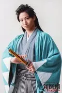 誠大 Yamamoto (Isami Kondo) / Postcard size / Blue Shuttle Produced "Shinsengumi Remember" Bromide