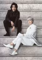 Ryutaro Ishikawa (Verzebub), Toshihiko Tanaka (Uriel) / Whole body, sitting, Character Tomoshot / Musical drama "Black and White -purgatorium - ad libitum" Trading Bromide