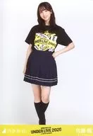 Kaede Sato / Whole body / T-shirt black / "Nogizaka46 UNDER LIVE 2020" WebShop Limited Random Official photo