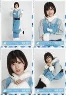 ◇ Konoka Matsuda / Hinatazaka46 Random Official photo [Chick 2019 Blue Santa] 4 Kinds Complete Set