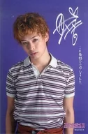 Akihiro Hayashi (Kiichi Miyake) / upper body ・ with print sign and message ・ A4 size / Stage "Raspberry Boy 2" large size bromide (costume)