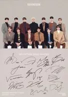 002 : Seventeen / Gather (13 people) / Normal card / "Seventeen 2020 Winter " trading card