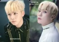 SEVENTEEN/SEUNGKWAN (Boo Seung-kwan) / "Dicon vol. 3 SEVENTEEN Photo Collection 『 IDEAL CUT 』 JAPAN EDITION" Special Photo Card