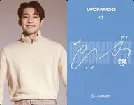 47 : SEVENTEEN/WONWOO / NORMAL / "2021 SEVENTEEN ONLINE CONCERT " Trading Card