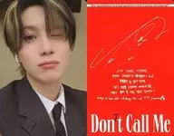 SHINee/TAEMIN (Lee Taemin) / Back side red / Printed with signature / CDs "Don't Call Me (PhotoBook Ver.)" (FAKE REALITY VER.) enclosed special photo card