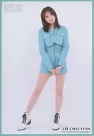 IZ*ONE/Lee Chae-young / Body and Frame Mint Green / IZ*ONE Random Live Photo Mint Ver.