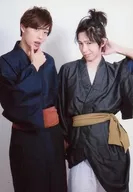 Yasuhiko Takeuchi / Yoshihisa Sugai / Character Tomoshot / Stage "GEKIIKE Main Performance 8th 『 Amatsuki Tsune no Kito 』" Trading Bromide