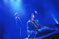 田中尚辉(北条义时)・山本健史(北条时政)/现场照片・横型・明信片尺寸/蓝色shuttle制作『日本史Rock show Vol.1』随机Genepro明信片