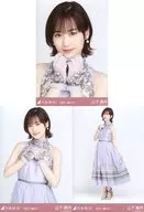 ◇山下美月/"乃木坂46 2021.April"WebShop限定随机生写真3种完整SET