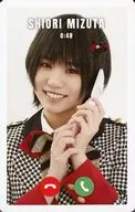 Mizuta Shiori / CDs "It's because it's because" forTUNE music limited privilege Namba ceremony phone Ring Ring Ring cArd (Rinrin linker do)