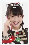 Mirae Nakano / CDs "Because, because," forTUNE music limited privilege Namba ceremony phone Ring Ring Ring cArd (Rinrin linker do)