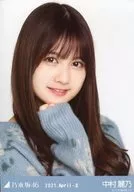 中村麗乃/バストアップ・キルティング/「乃木坂46 2021.April-II」WebShop 限定ランダム生写真