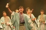 石田直也(山南敬助)/现场照片·横型·明信片尺寸/蓝色shuttle制作Genepro抽赏照片