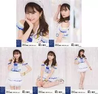 ◇坂口渚沙/AKB48 チーム8 2021年5月度 net shop限定個別生写真 vol.2 5種コンプリートセット