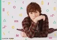 龍儀 Yokota (Taiji) / Horizontal, Upper body / "I'm home! Three Brothers Koyamauchi" Individual Bromide