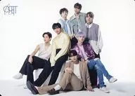 [ホログラム仕様]：ORβIT/集合(7人)/全身・座り/「HAPPY βOX」ランダムトレーディングカード Type B UNIVERSE MV SERIES
