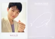 054 : SEVENTEEN/WOOZI / Normal Card / "SEVENTEEN 2021 JAPAN SPECIAL FANMEETING' HARE'" Trading Card