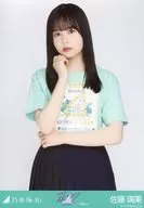 佐藤璃果/上半身/「乃木坂46 真夏の全国ツアー2021 Tシャツ 大阪ver.」WebShop 限定ランダム生写真