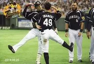 The hanshin tigers / Ryota Arai / Live Photo / Horizontal / "2014.08.26" / Post Card Size / Tiger Photo Draft 2014 Vol. 10