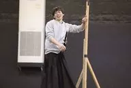 鐘江光/橫型・明信片尺寸/藍色shuttle製作抽賞寫真彩排時間