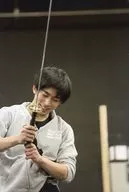 Akira Kanegae / Postcard size / Produced by Blue Shuttle "Shinsengumi - Completion -" KUJI Photo Rehearsal Time