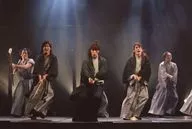 Group (5 people) / Live photo, horizontal size, postcard size / Blue Shuttle produced "Shinsengumi Remember" Gennepro KUJI photo