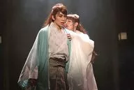 鐘江光(冲田總司)・石田直也(Akari)/現場照片・橫型・明信片尺寸/藍色shuttle製作Geenpro照片