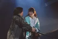 Akira Kanegae (Soji Okita), ドヰタイジ (Izo OKADA) / Live Photo / Horizontal Size / Postcard Size / Blue Shuttle Produced "Shinsengumi" Gennepro Photo