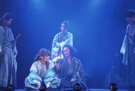 Group (5 people) / Live photo, horizontal size, postcard size / Blue Shuttle produced "Shinsengumi Remember" Gennepro KUJI photo