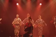 Gathering / Live Photo / Horizontal / Postcard Size / Blue Shuttle Produced "Shinsengumi Remember" GenePro KUJI Photo