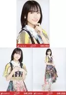 ◇掛橋沙耶香/「乃木坂46 ごめんねFingers crossed」WebShop 限定ランダム生写真 3種コンプリートセット