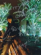 ☆渡部鉱士/[通知書付き]・直筆サイン・メッセージ入り/ファンクラブ限定「クリスマス生写真」