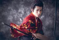 钟江光(山名宗全)/横型・上半身・明信片尺寸/蓝色短途旅行制作『日本史Rock show Vol.2应仁之乱』Solo明信片