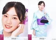 ◇真锅杏树/2021 August-rd随机生写真2种完整SET