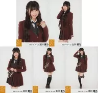 ◇ Ai Kitagawa / SKE48 December 2021 Individual Official photo (Team S) 5-Type Complete Set