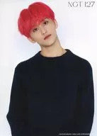 NCT 127 / Mark (MARK) / 2L Size/ "LOVEHOLIC" Family Mart Print Bromide
