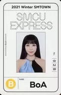 BoA/CD "2021 Winter SMTOWN : SMCU EXPRESS" (BoA Ver.) enclosed special pass card