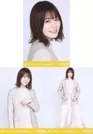 ◇山崎怜奈/「乃木坂46 2021.December-II>随机生写真3种完整SET