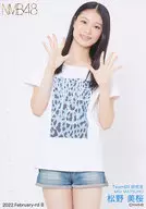 B:松野美樱/2022 February-rd随机生写真