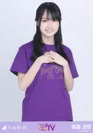 Haruka Kaki / Upper body / NOGIZAKA46 time TV T-shirt / "NOGIZAKA46 10 th Anniversary NOGIZAKA46 time TV" Random Official photo