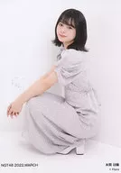 Hinata Honma / Whole Body / Sitting / NGT48 March 2022 net shop limited individual Official photo Vol. 1 "2022. MARCH"