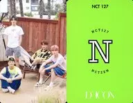NCT127 / Gather (4 persons) / Back Light Green / "Dicon PHOTOCARD101 NCT127" Photo Card