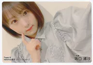 坂口渚沙/橫型·托胸/AKB48團隊8 2022年4月度net shop限定個別生寫真vol.2